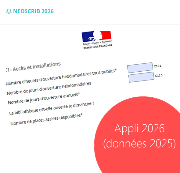 Capture d'écran accès à Neoscrib 2026
