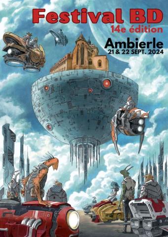 Affiche Festival BD Ambierle