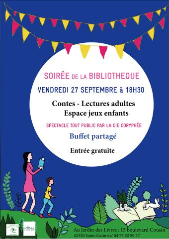 Soirée de la bibliothèque