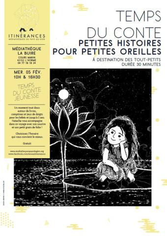 Temps du conte "Petites histoires pour petites oreilles"