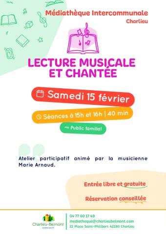 Lecture musicale et chantée