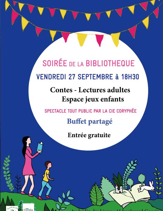 Soirée de la bibliothèque