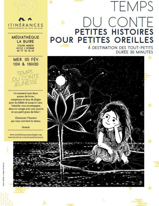 Temps du conte "Petites histoires pour petites oreilles"