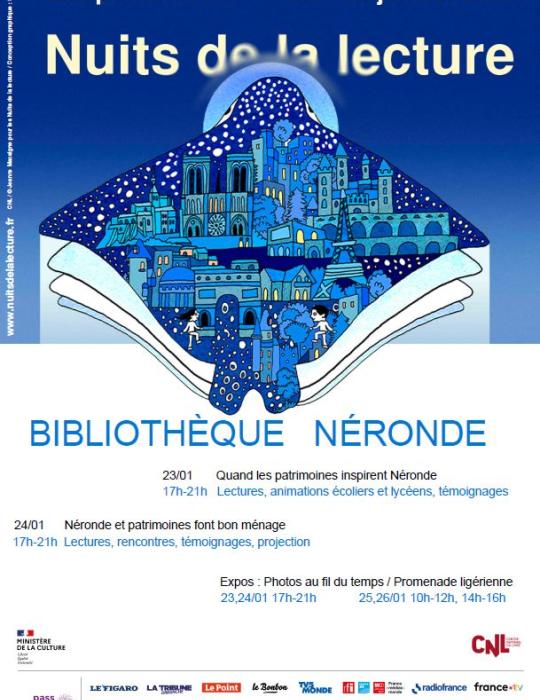 Nuits de la lecture à Néronde