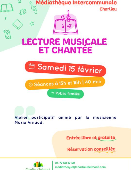 Lecture musicale et chantée